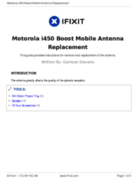 To view the document Boost i450 User Manual